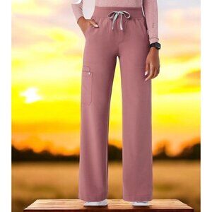 High Waisted I Wide Leg Scrub Pants size Large Tall  new